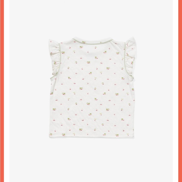 Oso & Me Set: Adrian Shirt in Cherry Pie & Stella Short in Denim (Size 4) - Picture 5 of 7